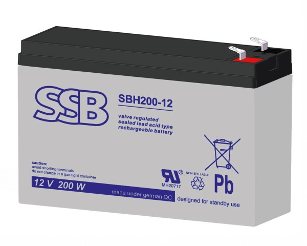 SSB Battery SBH300-12